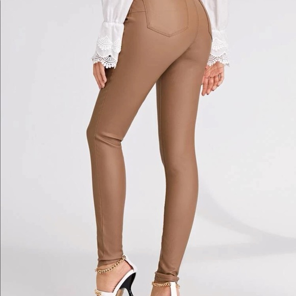 High wasted coated jeans - Picture 2 of 2